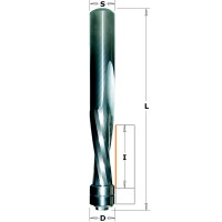 Спиральная обгонная фреза с двунаправленным резом 12,7x42x114 Z=2+2 S=12 RH CMT 190.127.11B