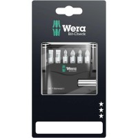 Bit-Check 7 Universal 1 SB набор бит с битодержателем, 7 пр., 1/4" C6.3 Wera WE-073406