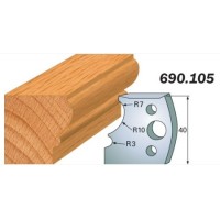 Комплект из 2-х ножей 40x4 SP CMT 690.105