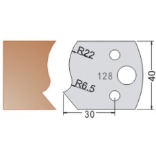 Нож Dimar МУЛЬТИСИСТЕМА HSS фристайл волна R22;6.5 40x20x4 3312840