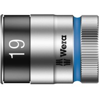 8790 HMC HF Zyklop Головка торцевая 6-гранная, 1/2", с фиксацией, 19 x 37 мм Wera WE-003739