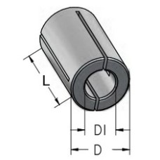 Втулка переходная с D6 на d4 L25 тип C WPW T060040