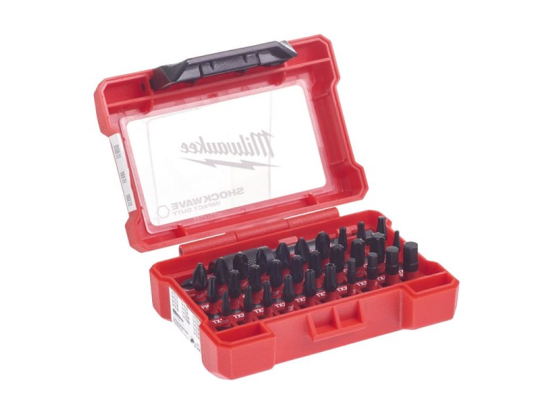 Набор бит Milwaukee SHOCKWAVE Impact Duty bit 32 предмета