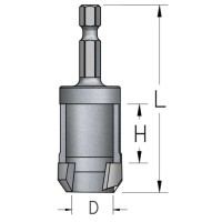 Сверло для изготовления пробок D10 хвостовик HEX1/4 WPW MNS1004