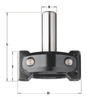 Фреза фасочная регулируемая со сменными ножами HM Z2 S=20 D=85x40x92 CMT 663.201.11