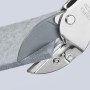 Ножницы для профилей из мягких материалов (резина, ПВХ, кожа, дерево, шланги), 200 мм Knipex KN-9455200