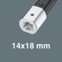 7781 Насадка-ключ накидной 13 мм, посадка 14x18 мм, для динамометрических ключей Click-Torque X / XP Wera WE-078690