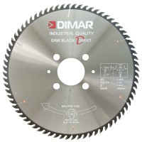 Пила Dimar 9553132U D400x80x4,4 Z72 для пильного центра для сэндвич панелей дсп, клееной древесины