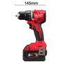 Аккумуляторная компактная дрель-шуруповерт Milwaukee M18 BLDDRC-502C