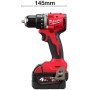 Аккумуляторная компактная дрель-шуруповерт Milwaukee M18 BLDDRC-402C