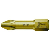 851/1 TH PH бита торсионная, сверхтвёрдая, 1/4" C6.3, PH 1 x 25 мм Wera WE-056605