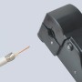 Стриппер для коаксиального кабеля, RG 58 / 59 / 62, длина 105 мм, SB Knipex KN-166005SB