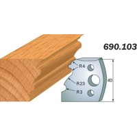 Комплект из 2-х ножей 40x4 SP CMT 690.103