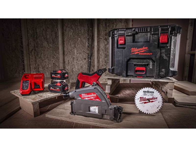 Аккумуляторная погружная циркулярная пила Milwaukee M18 FUEL FPS55-0P