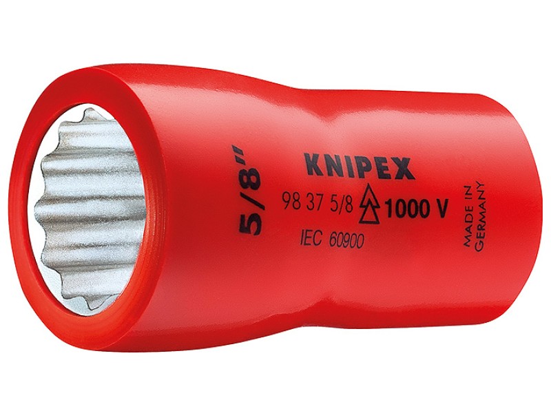 Головка торцевая VDE 3/8" 12-гранная, 1/2", диэлектрическая Knipex KN-98371_2