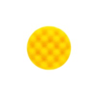 Рельефный поролоновый полировальный диск Mirka 85мм. желтый