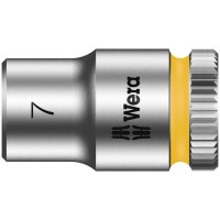 8790 HMA Zyklop Головка торцевая 6-гранная, 1/4", 7 x 23 мм Wera WE-003506