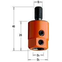 Патрон для присадочного станка S=M8 D=10 LH CMT 301.000.02