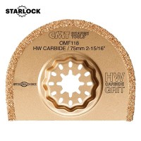 Сегментное пильное полотно 2,2х75 мм с твердосплавным покрытием STARLOCK CMT OMF118-X1