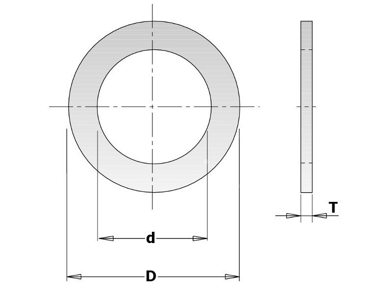 Кольцо переходное 30-15,87x1,4мм для пилы CMT 299.211.00