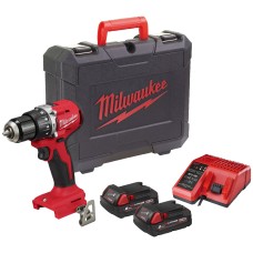 Аккумуляторная ударная дрель-шуруповерт Milwaukee M18 BLPDRC-202C