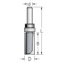 Фреза D16 B25 Z2 копирующий верхний подшипник хвостовик 8 WPW PF41605