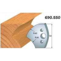 Комплект из 2-х ножей 50x4 SP CMT 690.550