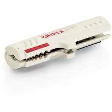 Стриппер для дата-кабелей CAT5/6/7, UTP/STP Ø 4.5-10 мм, 0.2/0.3/0.8/1.5/2.5/4 мм², длина 125 мм, SB Knipex KN-1665125SB