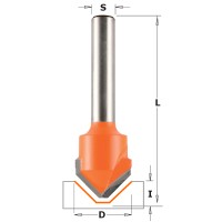 Фреза пазовая V-образная для Alucobond D=18,0 I=3,3 S=6,0 CMT 715.002.11