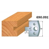 Комплект из 2-х ножей 40x4 SP CMT 690.091