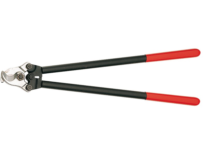 Кабелерез, Ø 27 мм (150 мм²), длина 600 мм, стальной корпус, обливные ручки Knipex KN-9521600