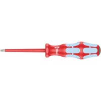 3167 i TORX VDE Отвёртка диэлектрическая, нерж., TX 15 x 80 мм Wera WE-022763