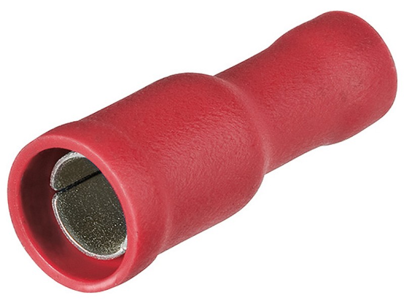 Гильзы трубчатые, изолированные, красные, Ø 4 мм, 0.5-1.0 мм², 100 шт Knipex KN-9799130