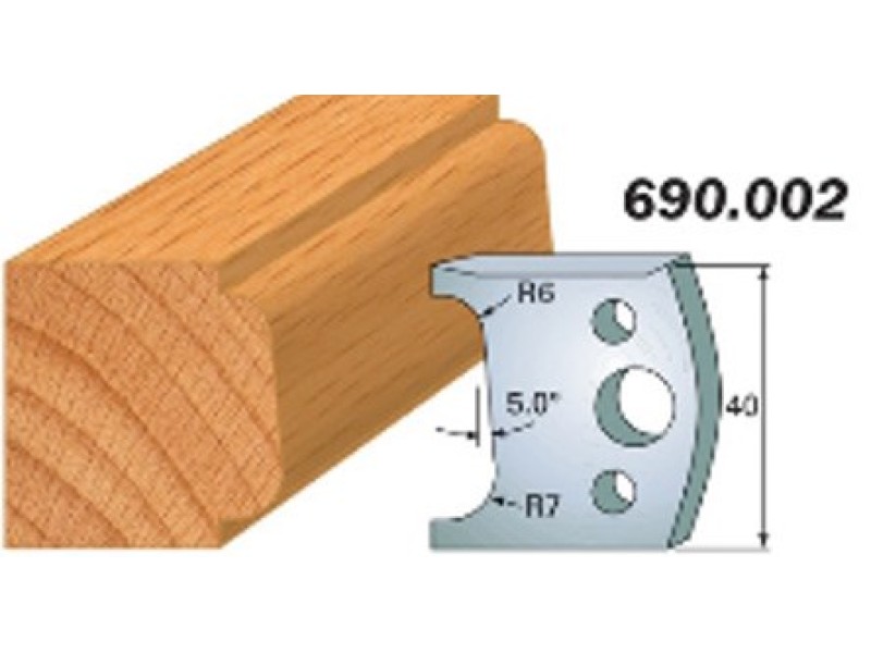 Комплект из 2-х ножей 40x4 SP CMT 690.108