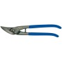 Ножницы по металлу, правые, рез: 1.0 мм, 280 мм, непрерывный прямой и фигурный рез Erdi D216-280