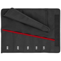 Сумка-скрутка, пустая, 5 отсеков, для набора клещей переставных COBRA KN-001955S5 Knipex KN-001955S5LE
