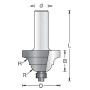 Фреза фаска барокко R6.3 D34.9x20 L66 подшипник. хвостовик 12 Dimar 1340049
