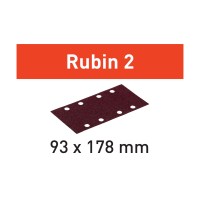 Материал шлифовальный Festool Rubin II P 80, компл. из 50 шт. STF 93X178/8 P 80 RU2/50
