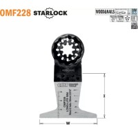 Погружное пильное полотно 65 мм BIM STARLOCK CMT OMF228-X1