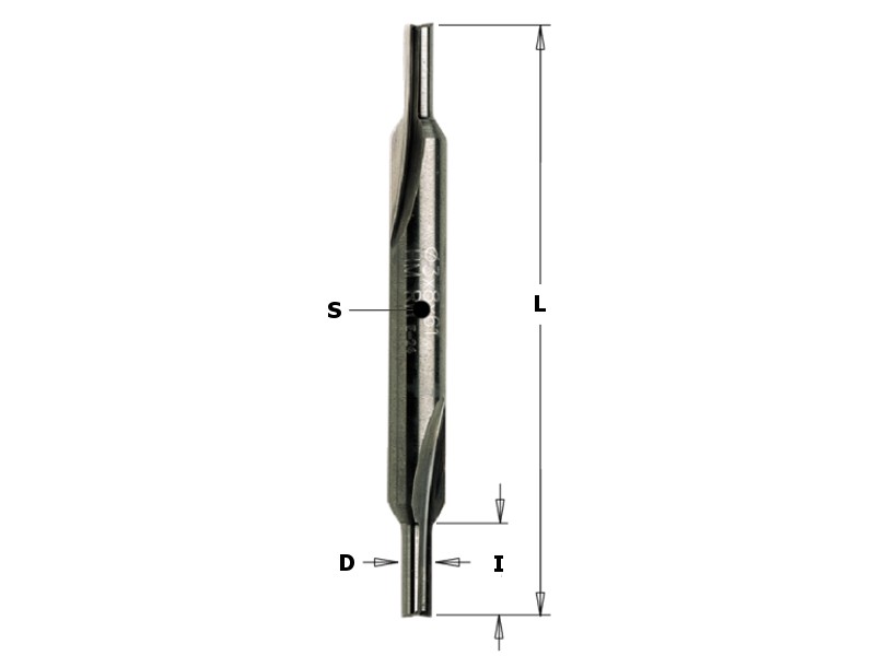 Пазовая фреза для уплотнителя D=3,0 I=8,0 S=6,0 L=70,0 CMT 711.031.11