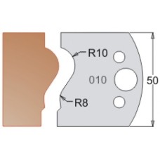 Нож Dimar МУЛЬТИСИСТЕМА HSS плинтус R10;8 50x20x4 3301050