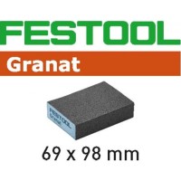 Губка шлифовальная Festool Granat 36. компл. из 6 шт. 69x98x26 36 GR/6