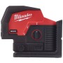 Аккумуляторный линейно-точечный лазерный нивелир Milwaukee M12 CLLP-0C