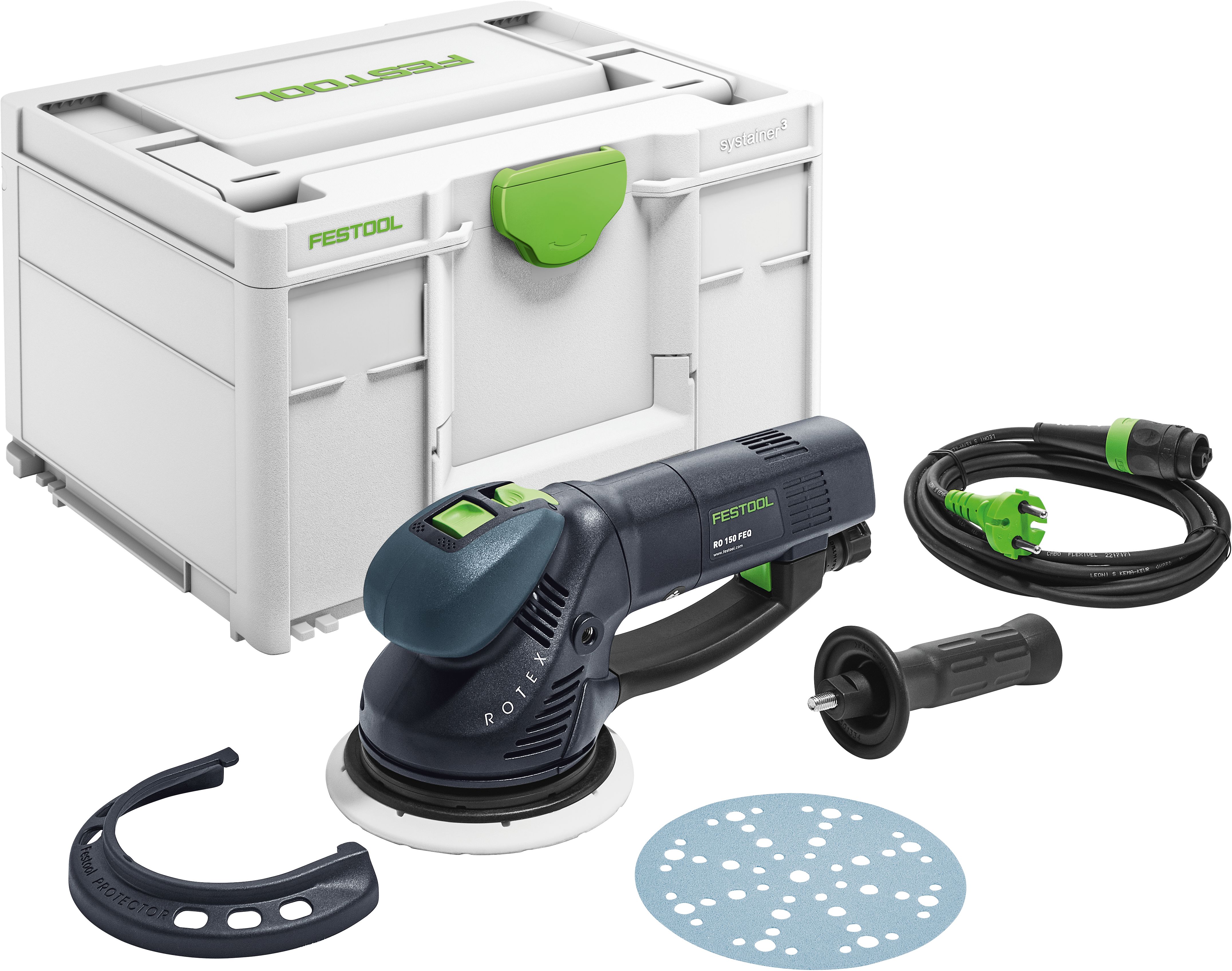 Купить Эксцентриковая машинка с редуктором Festool ROTEX RO 150 FEQ-Plus по  цене 122 364 руб. от Festool